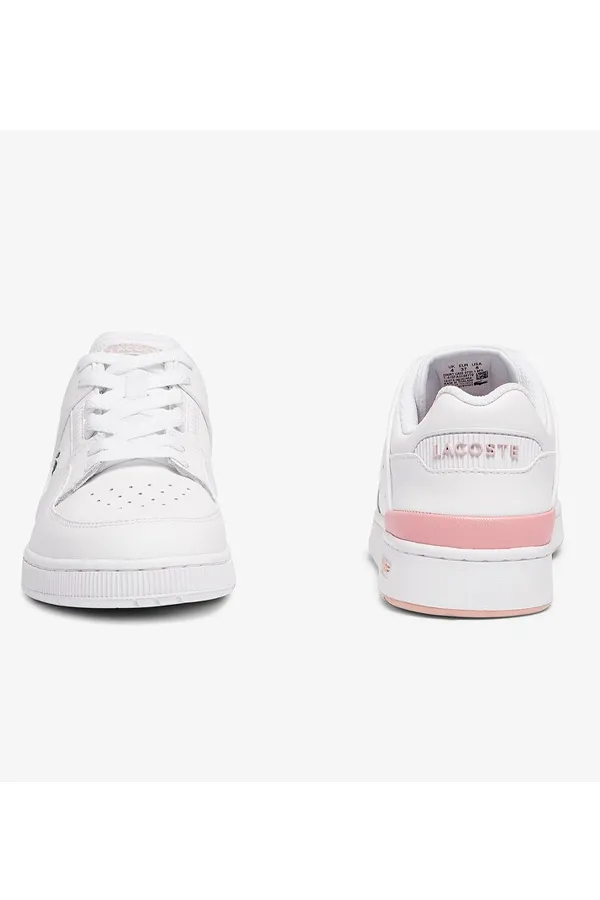 Lacoste Women Court Leather Sneaker Bleach