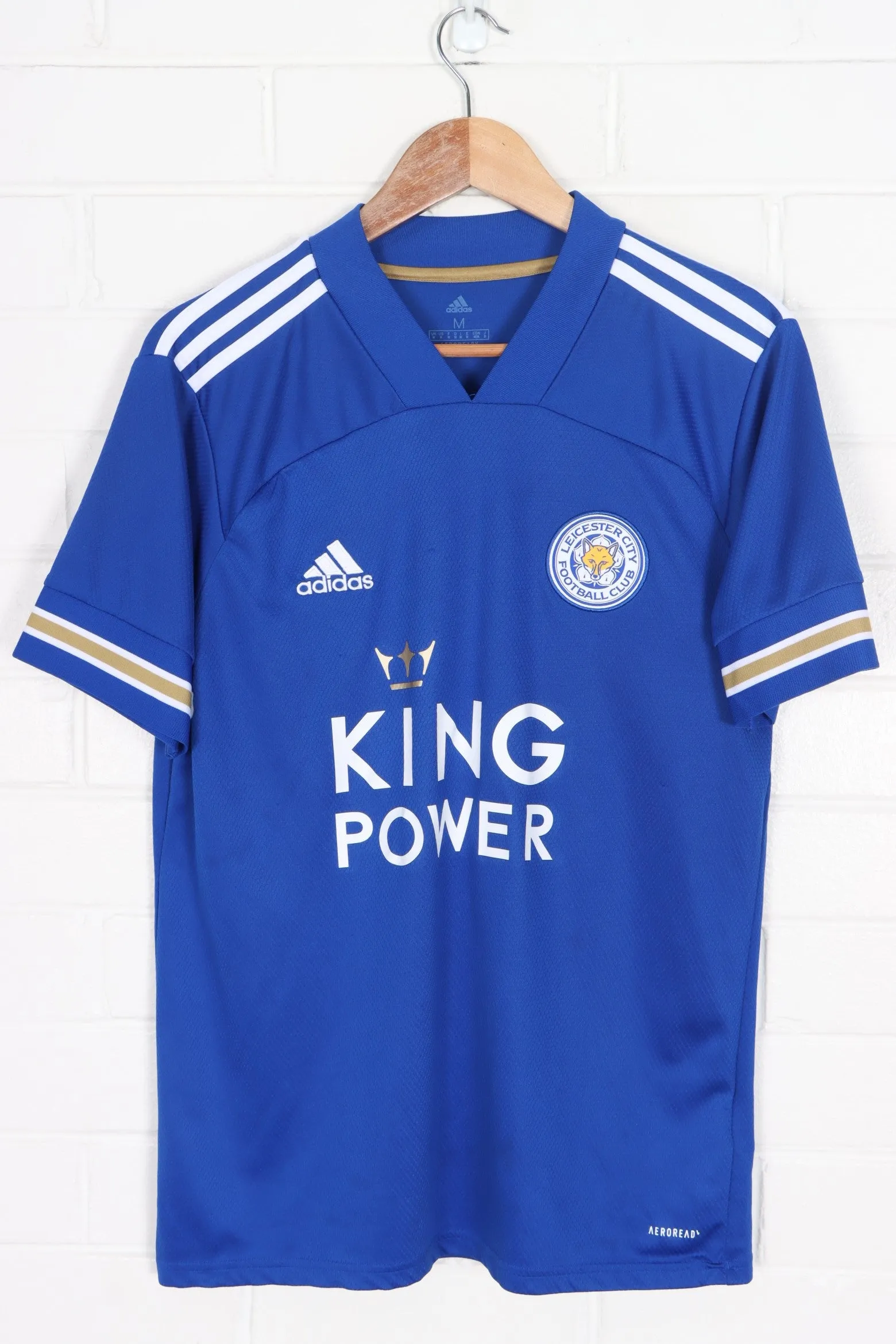 Leicester City 2020/2021 ADIDAS Home Soccer Jersey (M)