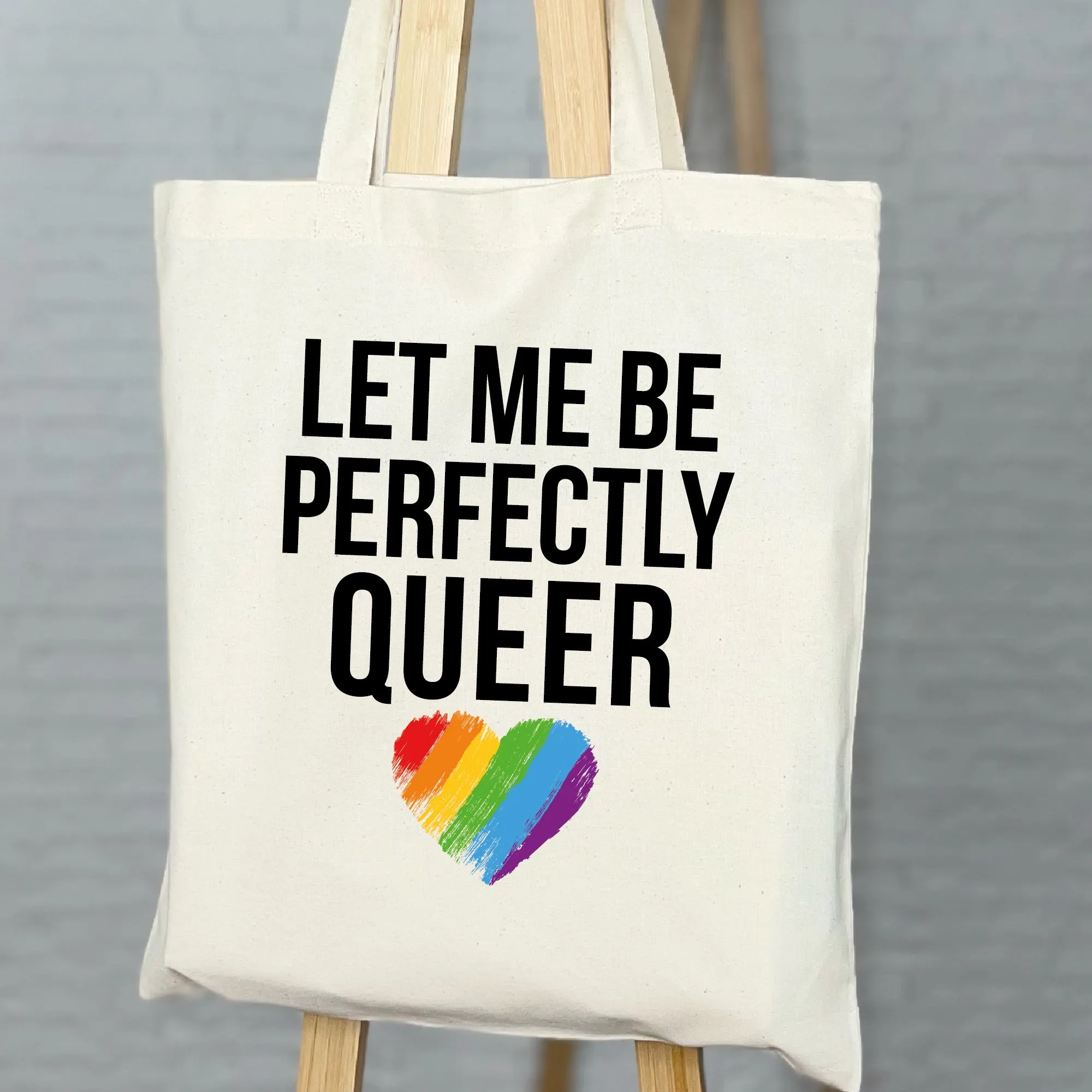 Let Me Be Perfectly Queer Gay Pride Tote Bag