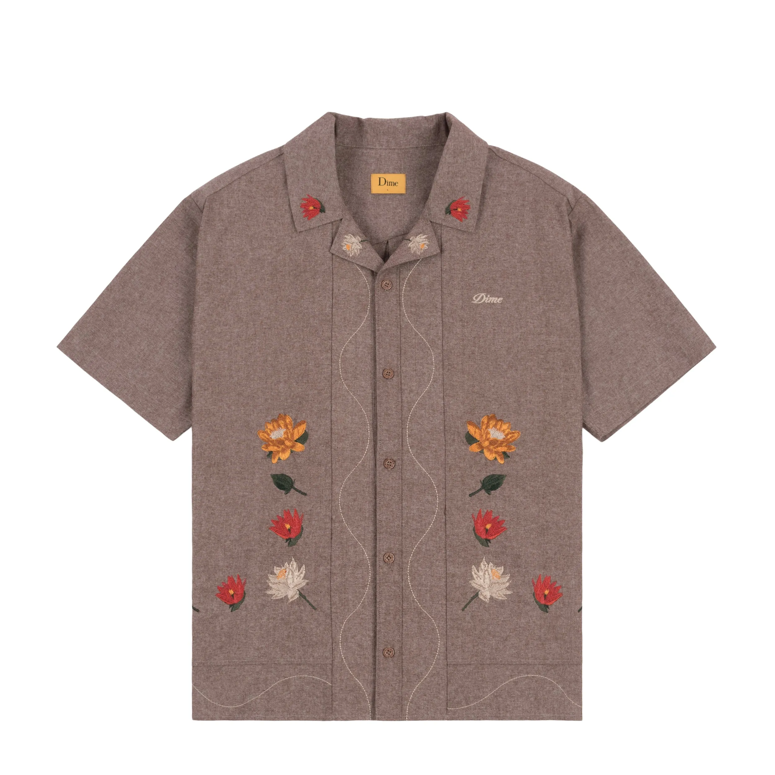 Lotus Button Up SS