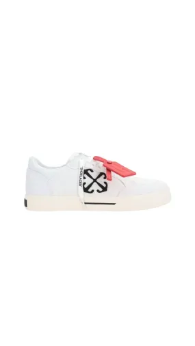 Low Vulcanize Sneaker in Canvas - White