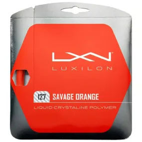 LUXILON Savage 12M Tennis String (Orange)