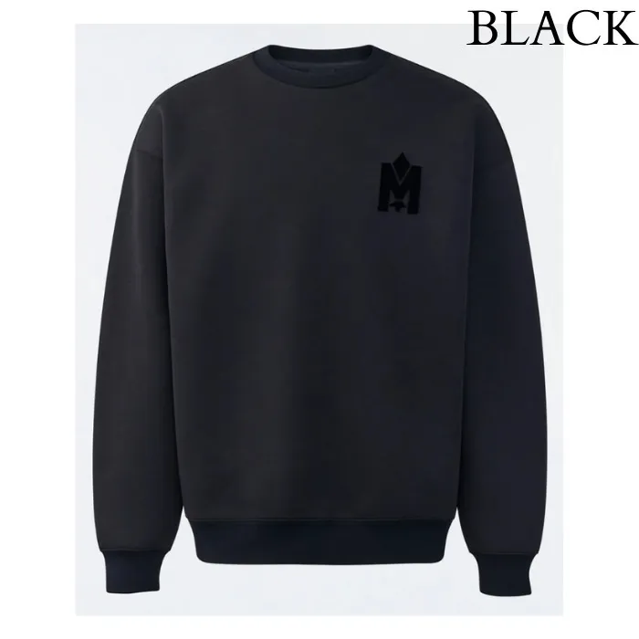 Mackage  |Crew Neck Unisex Sweat Street Style Long Sleeves Plain Logo