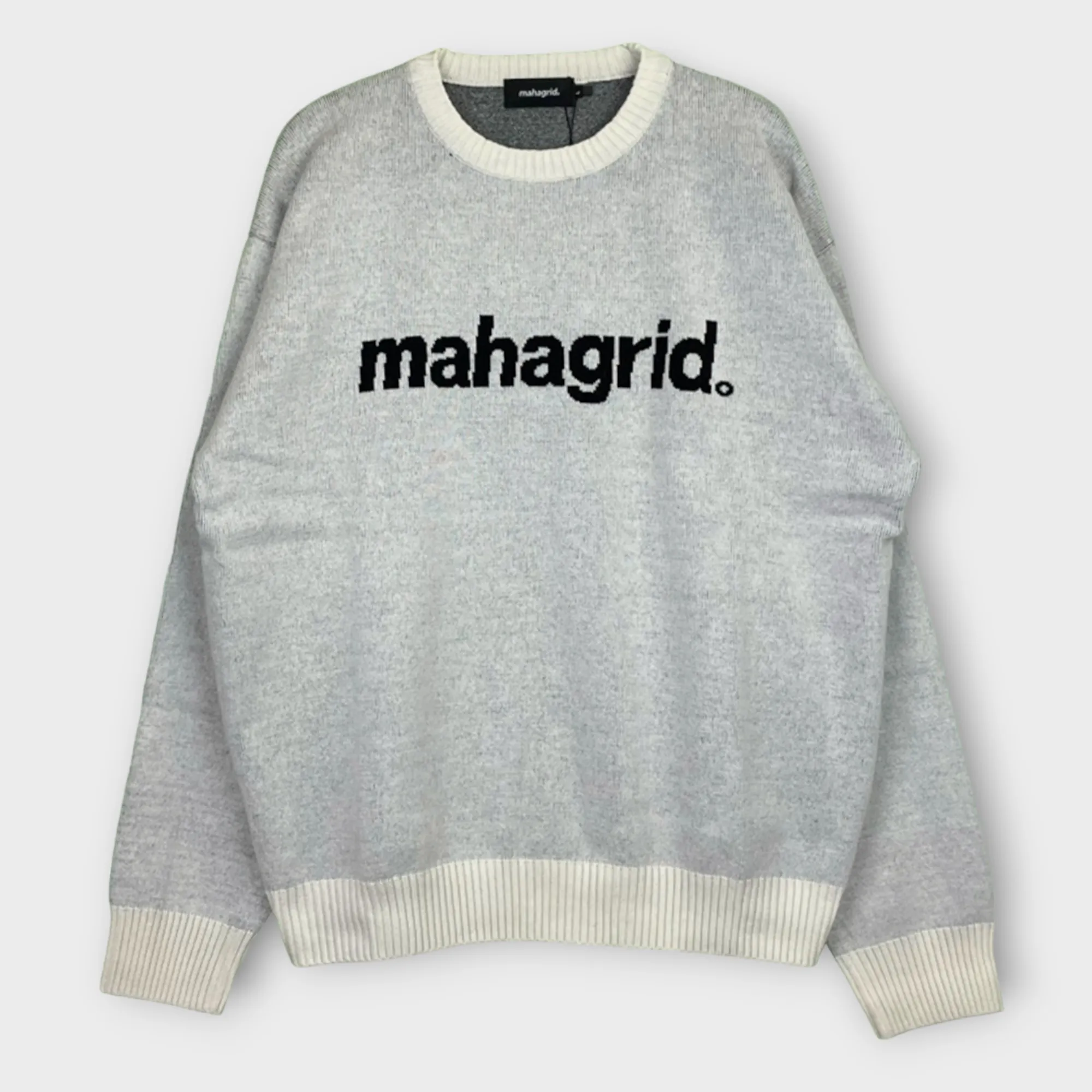 mahagrid  |[ MAHAGRID]★ BASIC LOGO KNIT SWEATER