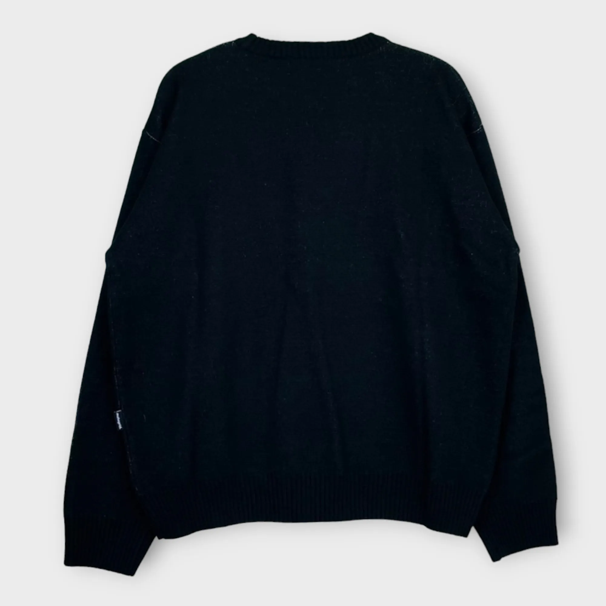 mahagrid  |[ MAHAGRID]★ BASIC LOGO KNIT SWEATER