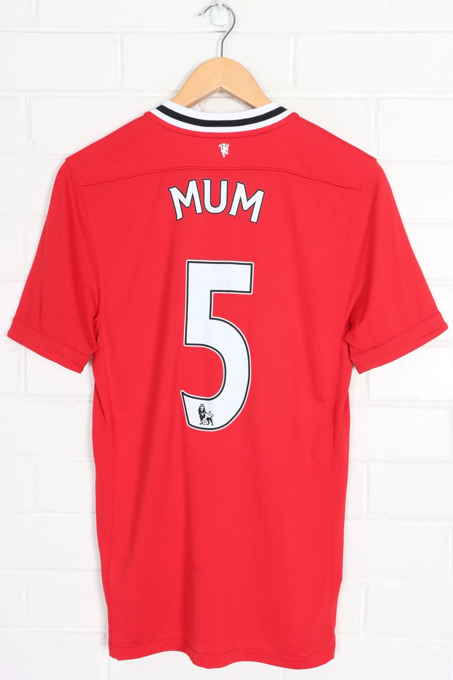 Manchester United #5 'Mum' 2011/2012 NIKE Home Soccer Jersey (S)