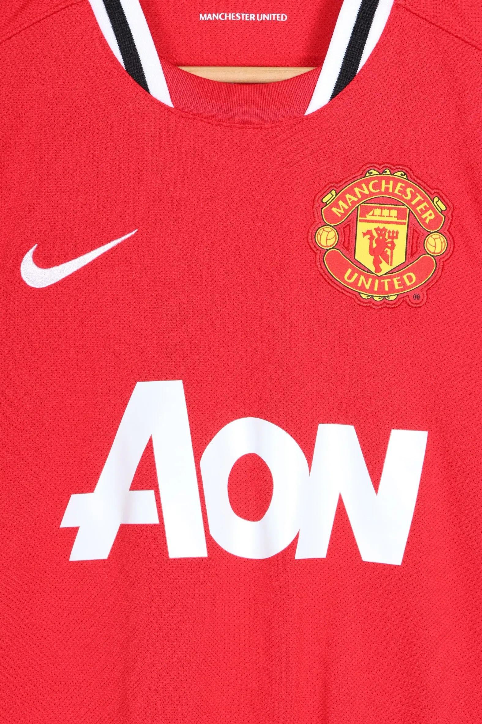 Manchester United #5 'Mum' 2011/2012 NIKE Home Soccer Jersey (S)