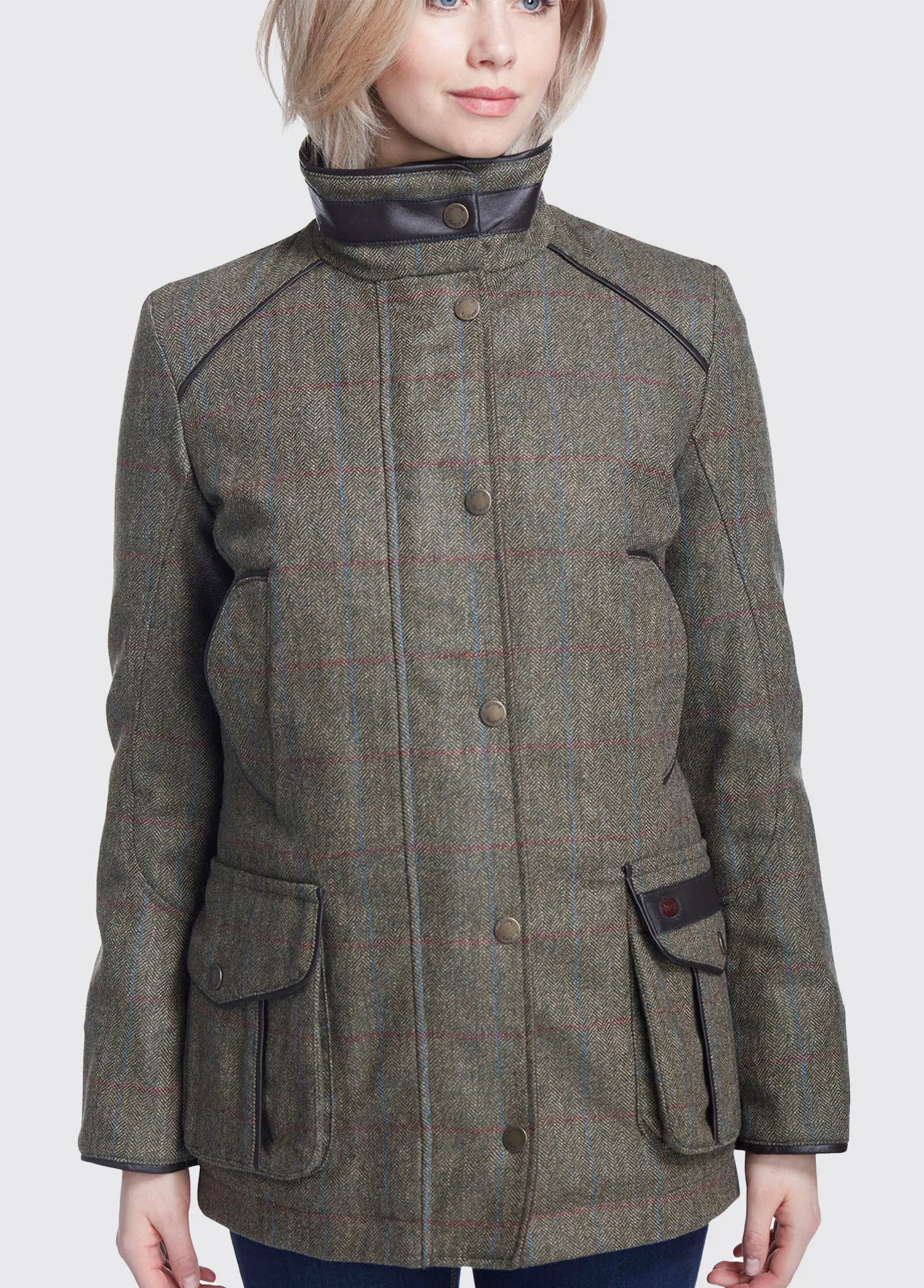 Marlfield Tweed Jacket - Moss