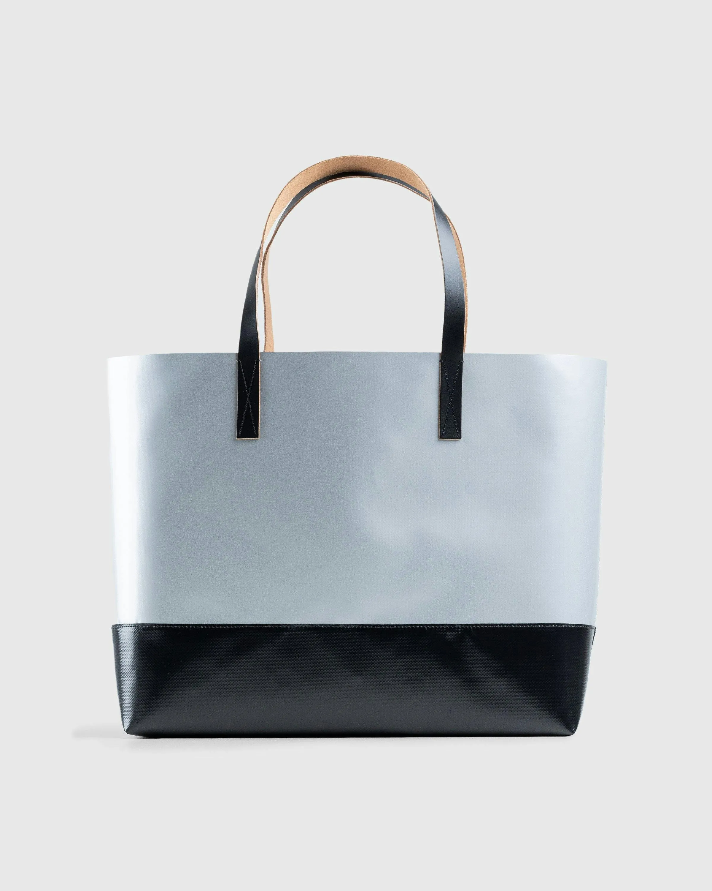 Marni – Tribeca Two-Tone Tote Bag Light Grey | Highsnobiety Shop