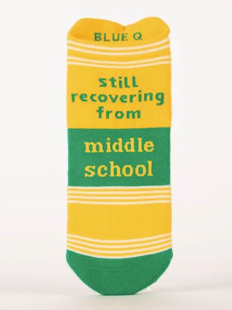 Middle School Sneaker Socks S/M