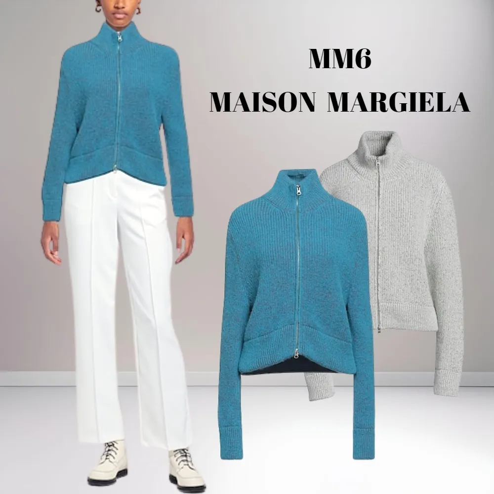 MM6 Maison Margiela  |Casual Style Nylon Long Sleeves Plain Cotton Elegant Style