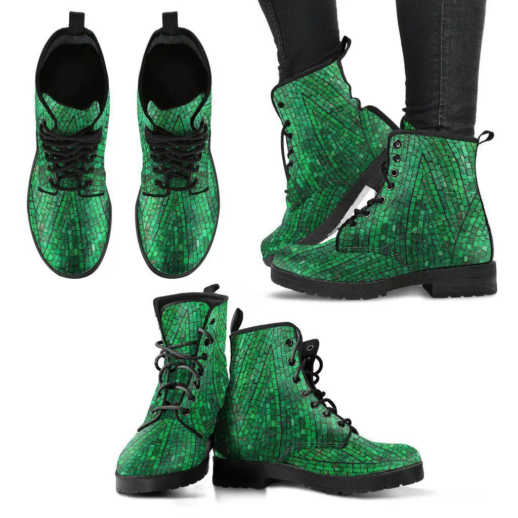 Mosaic Women's Leather Boots