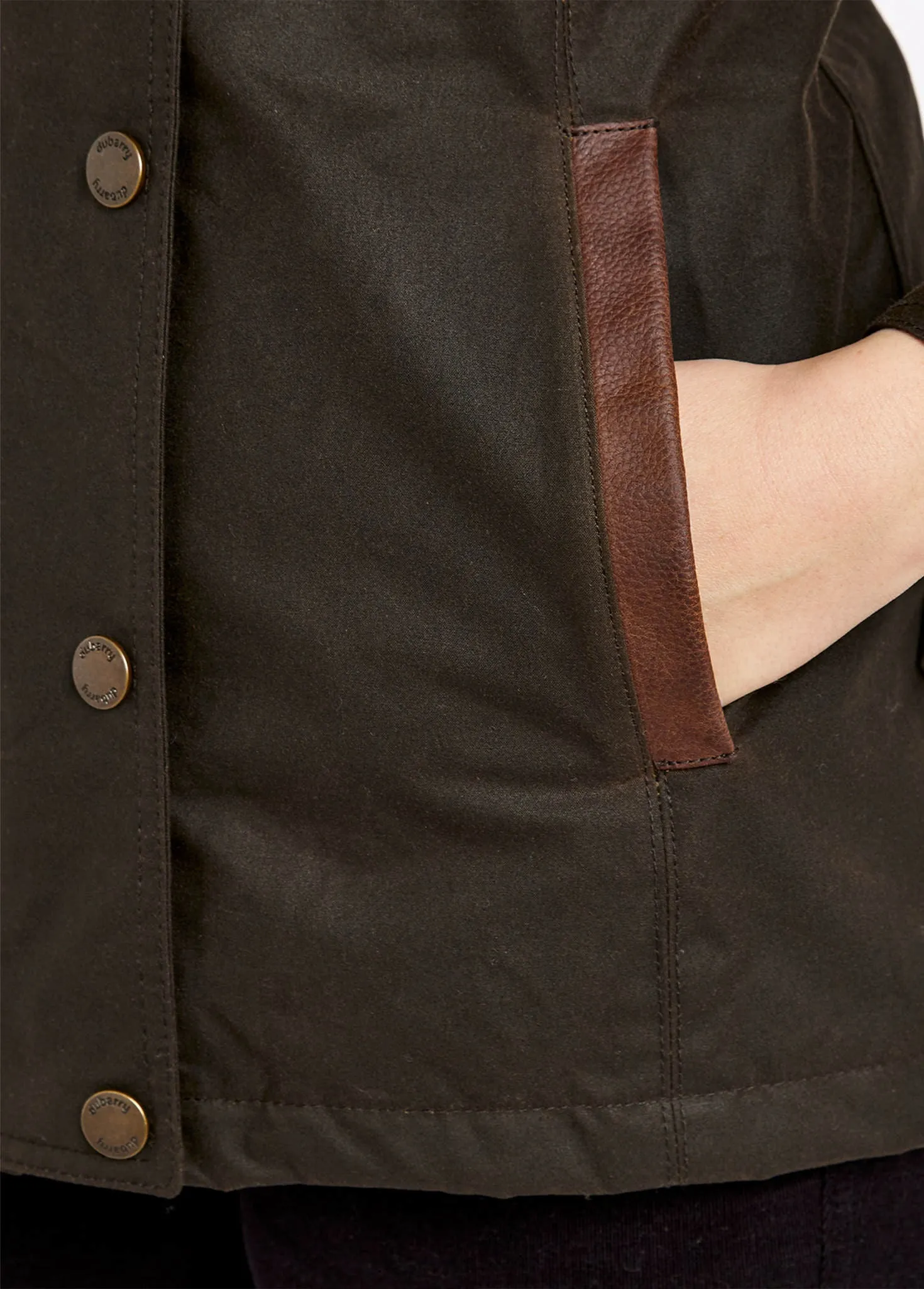 Mountrath Waxed Jacket - Olive