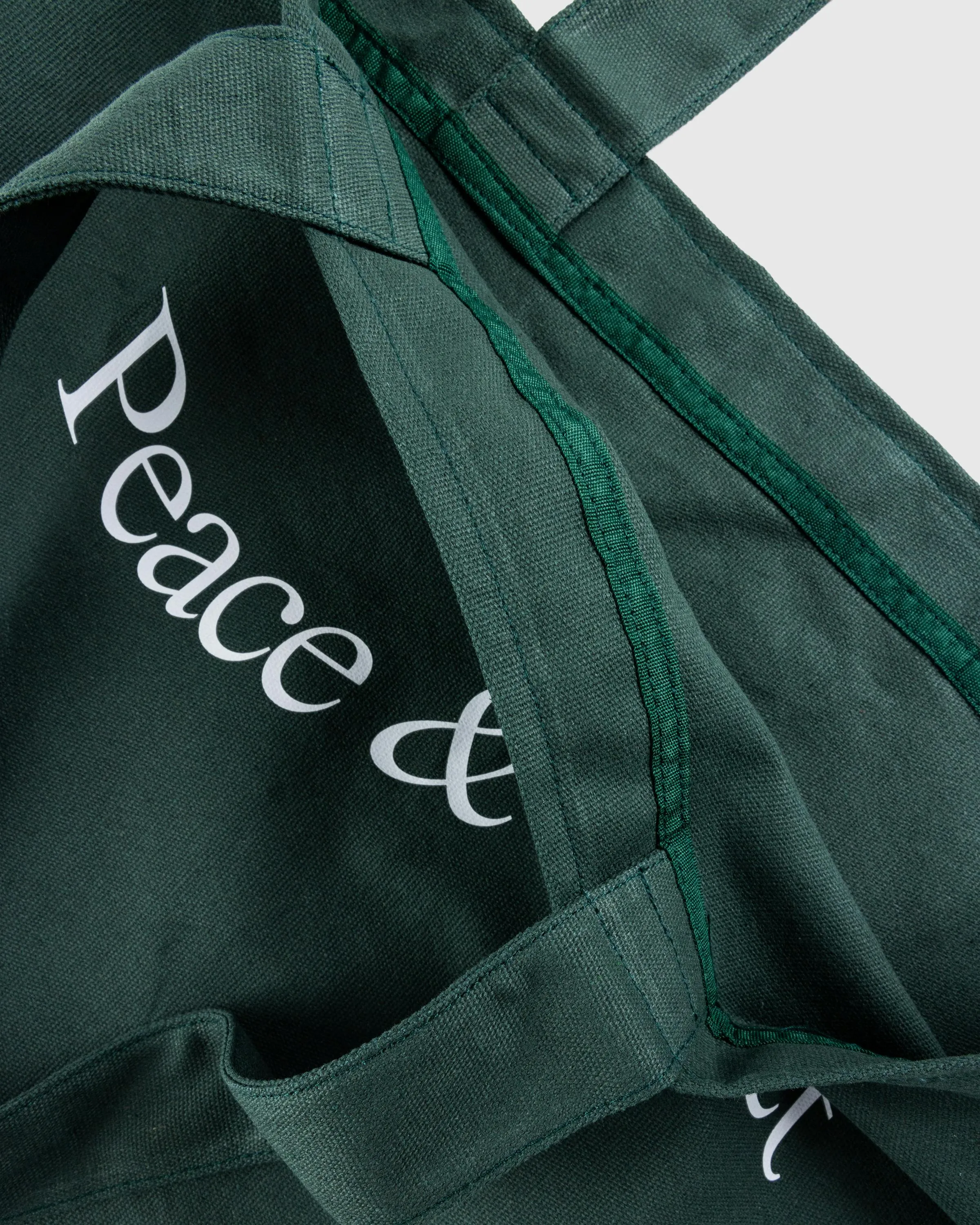 Museum of Peace & Quiet – Wordmark Tote Bag Forest | Highsnobiety Shop