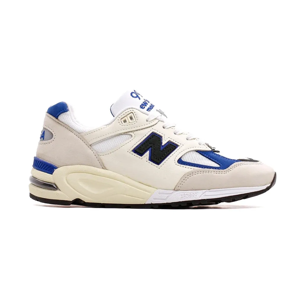 NEW BALANCE M990WB2 TEDDY SANTIS WHITE BLUE MEN MADE IN USA M990V2