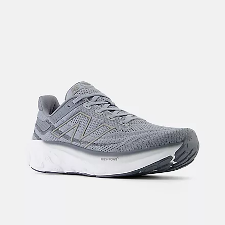 New Balance Men’s 1080 Fresh Foam X Athletic Shoes-Grey/White