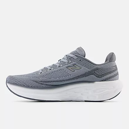 New Balance Men’s 1080 Fresh Foam X Athletic Shoes-Grey/White