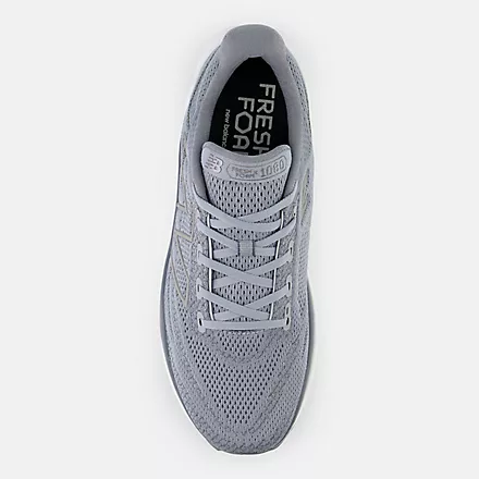 New Balance Men’s 1080 Fresh Foam X Athletic Shoes-Grey/White