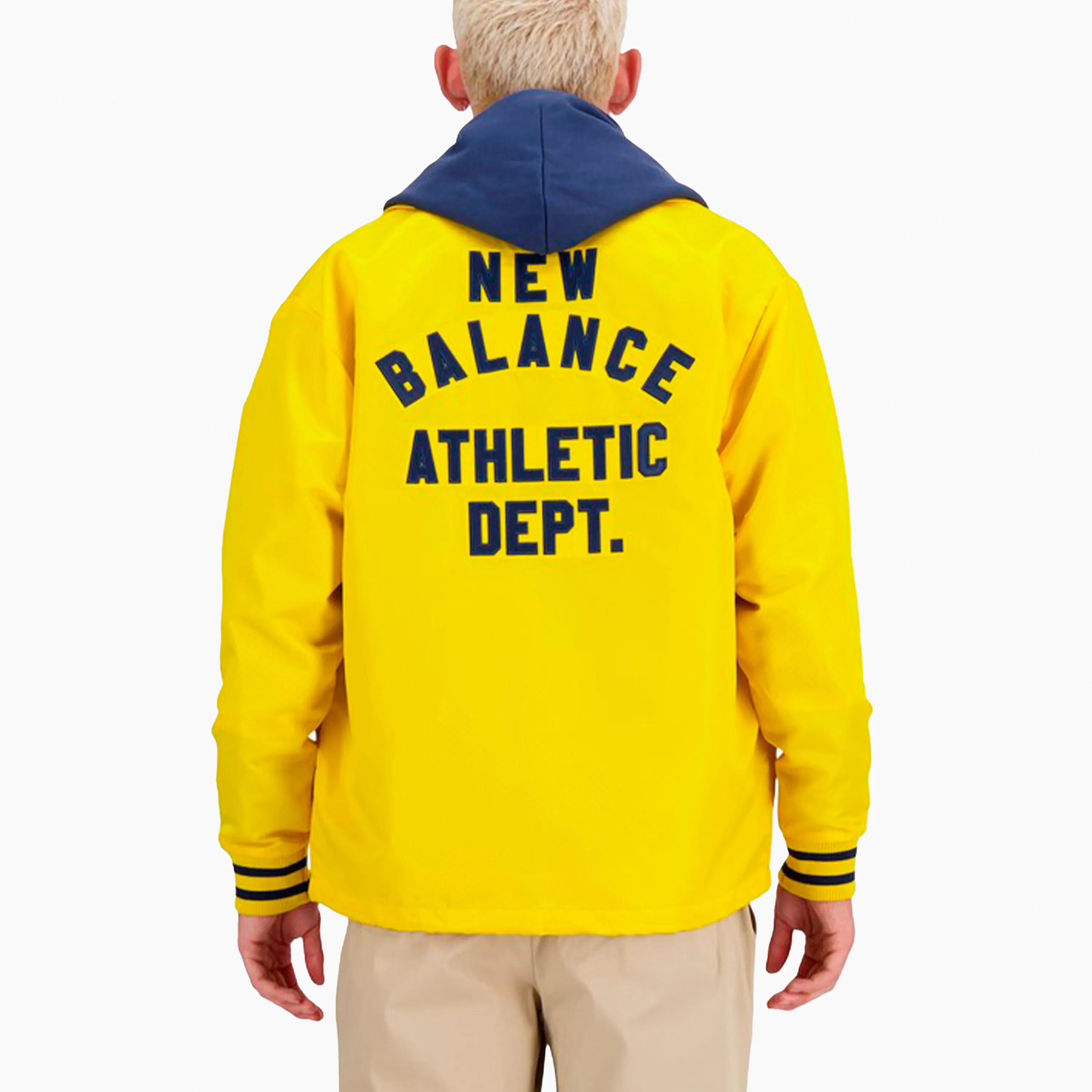 NEW BALANCE SPORTSWEAR GREATEST HITS JACKET GINGER LEMON - MJ41553