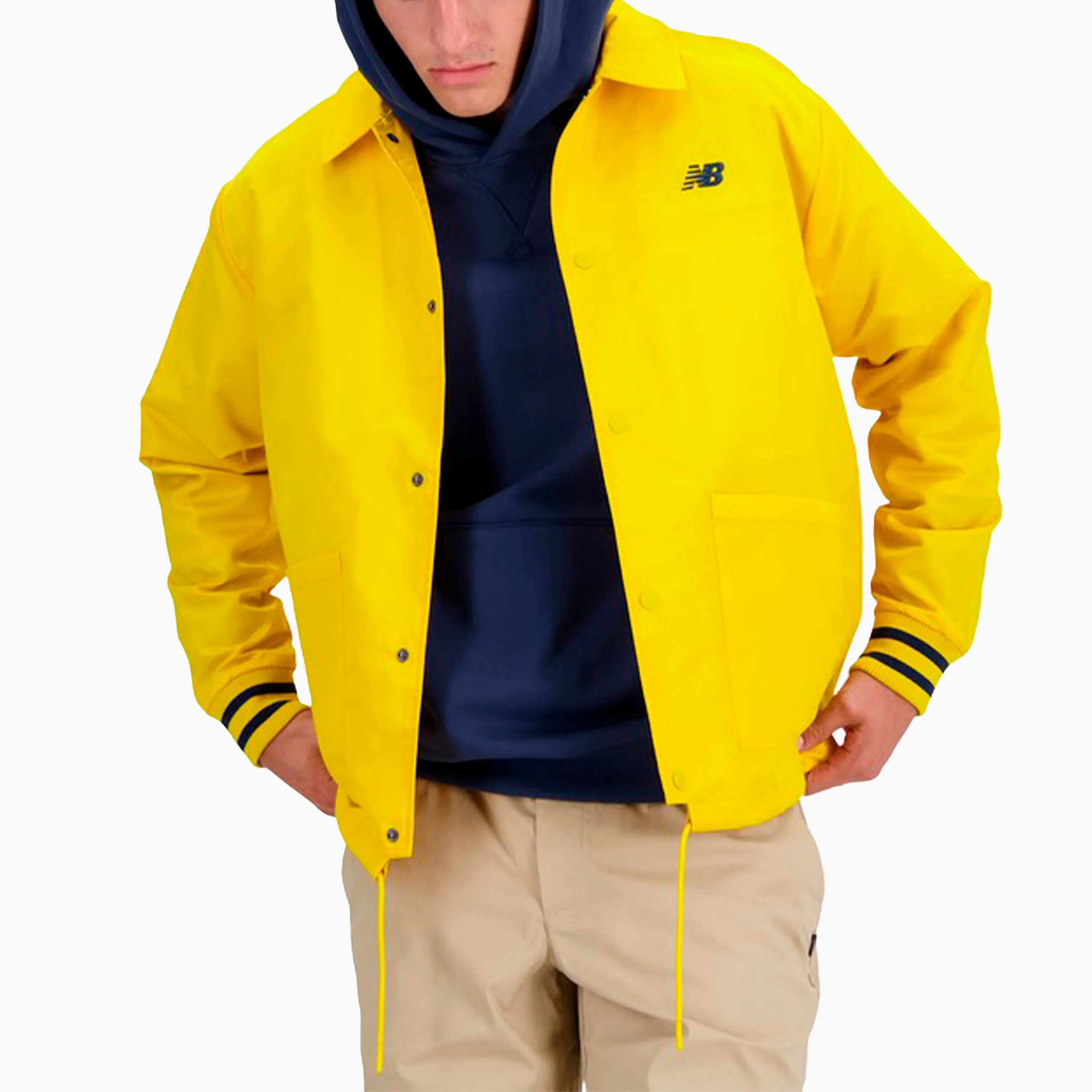 NEW BALANCE SPORTSWEAR GREATEST HITS JACKET GINGER LEMON - MJ41553