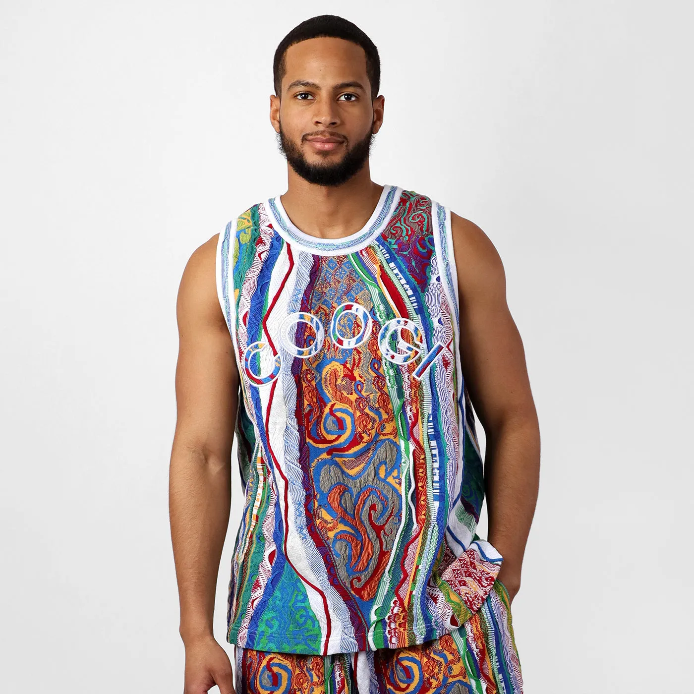 New -COOGI Classic Sweater Knit Basketball Jersey