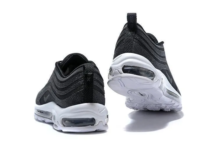 Nike Air Max 97 LX Swarovski Black White Shoes Sale Men Size US 7, 8, 8.5, 9, 10, 11