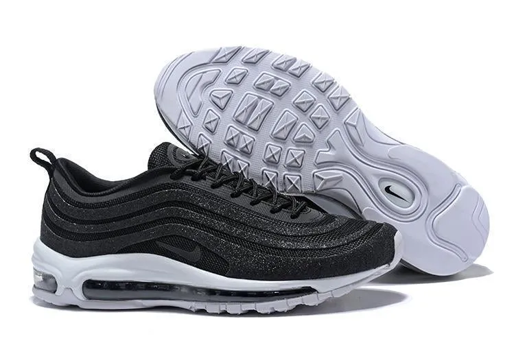 Nike Air Max 97 LX Swarovski Black White Shoes Sale Men Size US 7, 8, 8.5, 9, 10, 11