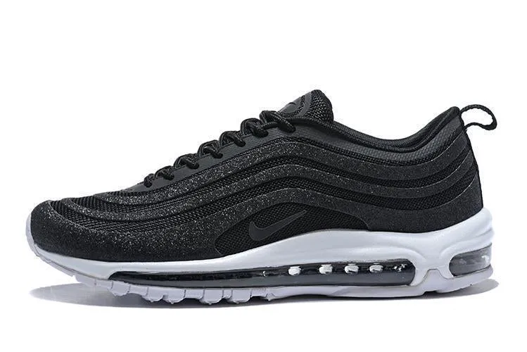 Nike Air Max 97 LX Swarovski Black White Shoes Sale Men Size US 7, 8, 8.5, 9, 10, 11