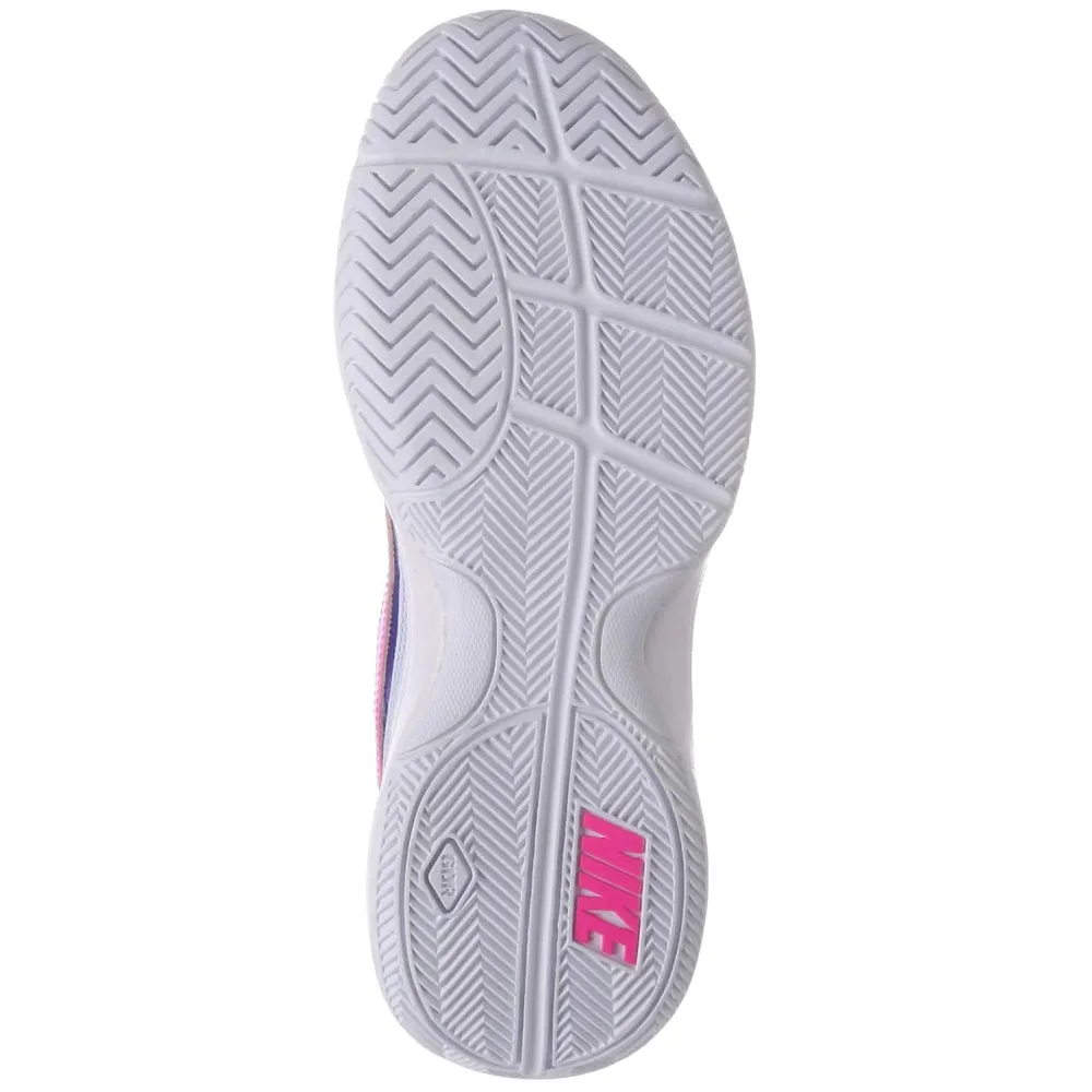 NIKE Women's WMNS Court Lite Tennis Shoe (Indigo Force/Pink Blast)