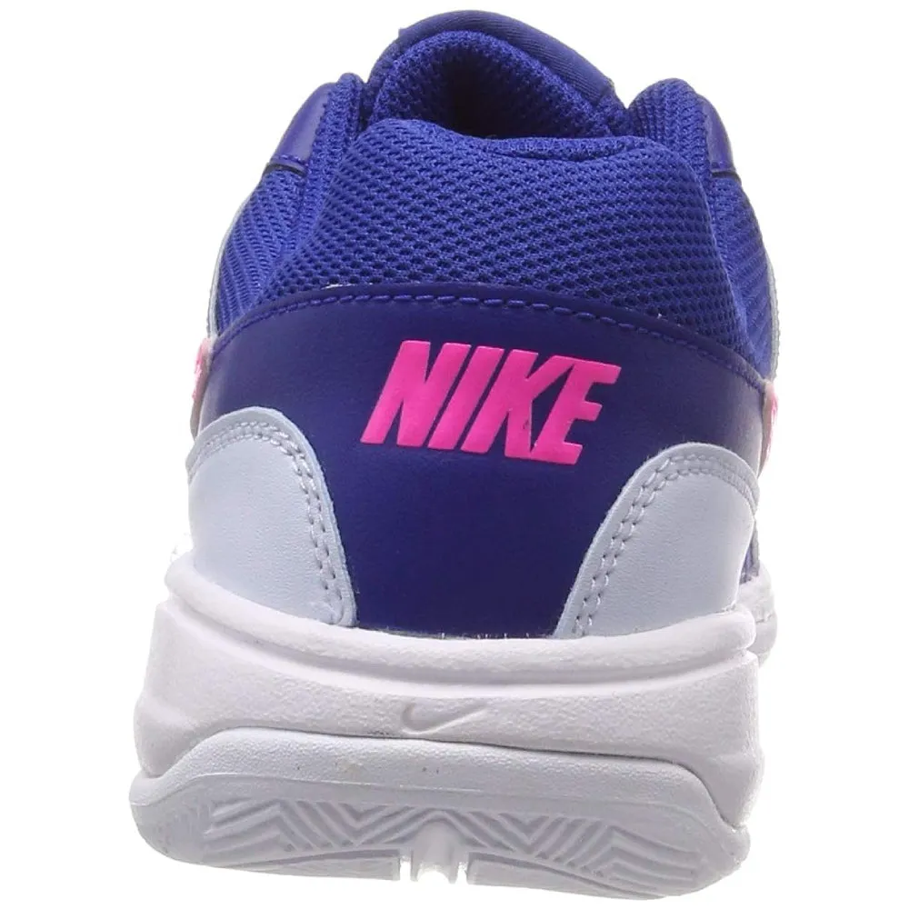 NIKE Women's WMNS Court Lite Tennis Shoe (Indigo Force/Pink Blast)