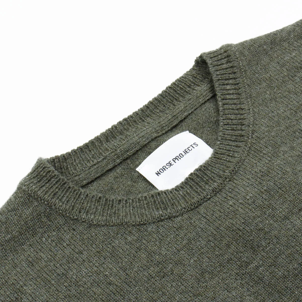 Norse Projects - Sigfred Lambswool Sweater - Ivy Green