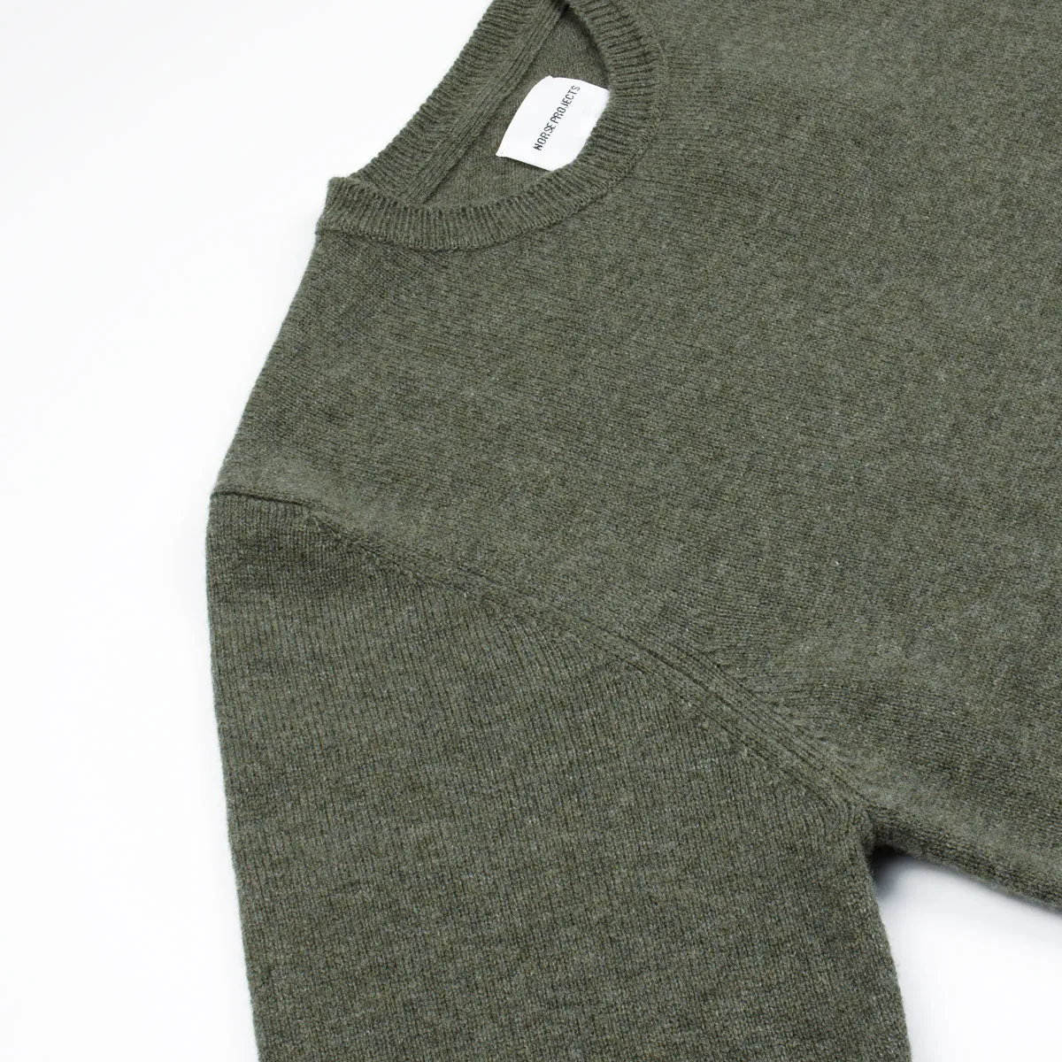 Norse Projects - Sigfred Lambswool Sweater - Ivy Green