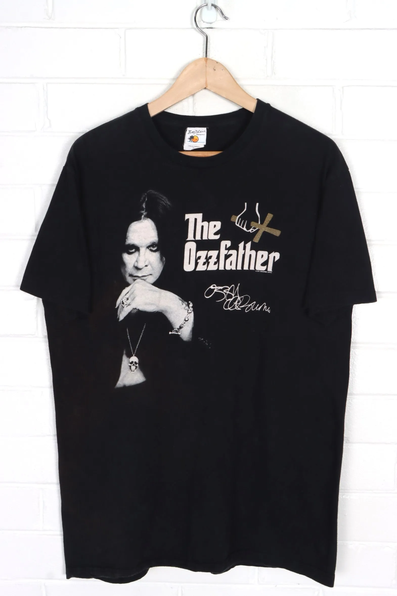 Ozzy Osbourne The Ozzfather Black T-Shirt (M-L)