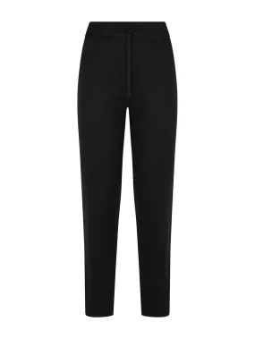 Pantalone a sigaretta in maglia Super Soft - Nero