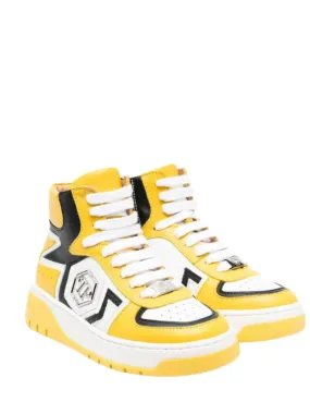 Philipp Plein Sneaker High Top Yellow