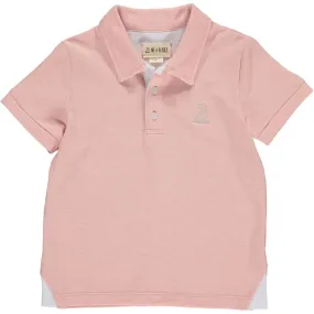 Pink Starboard Pique Polo S/S Shirt