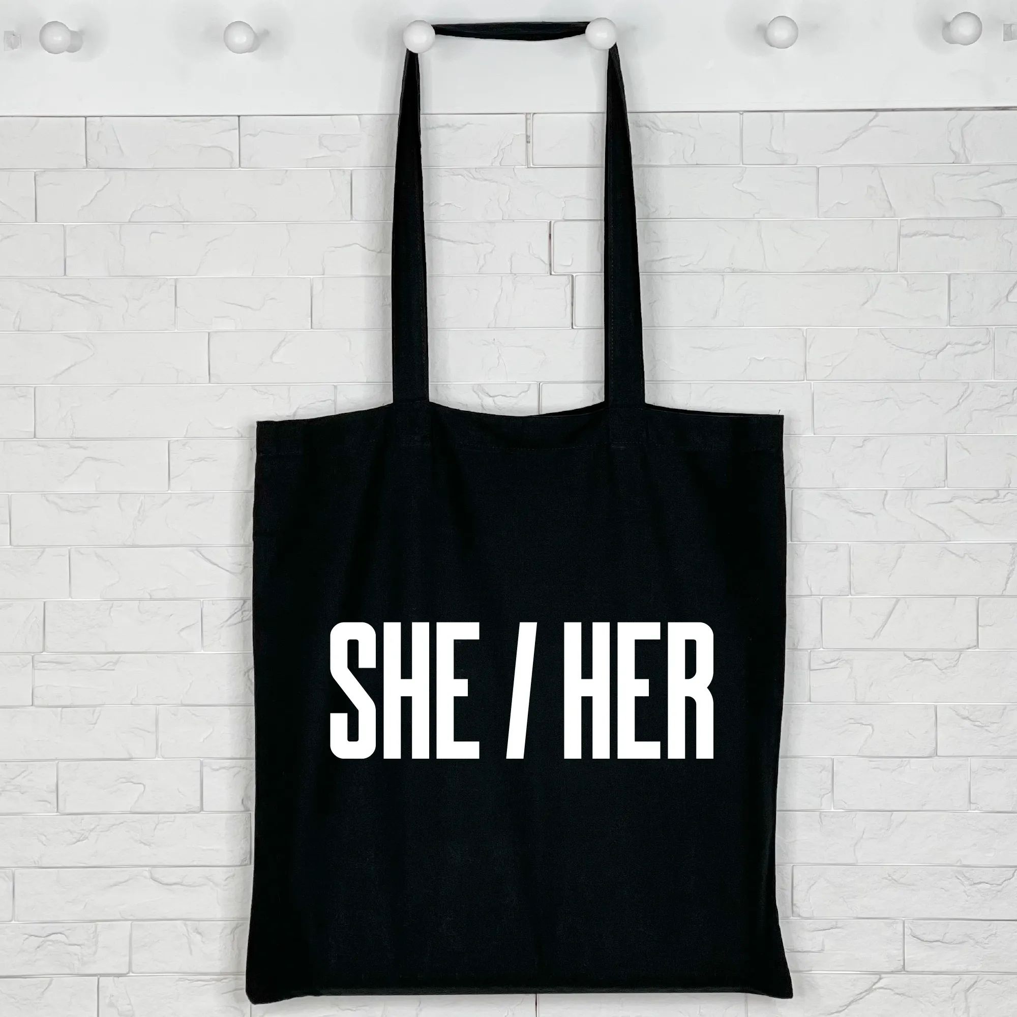 Pronouns Tote Bag