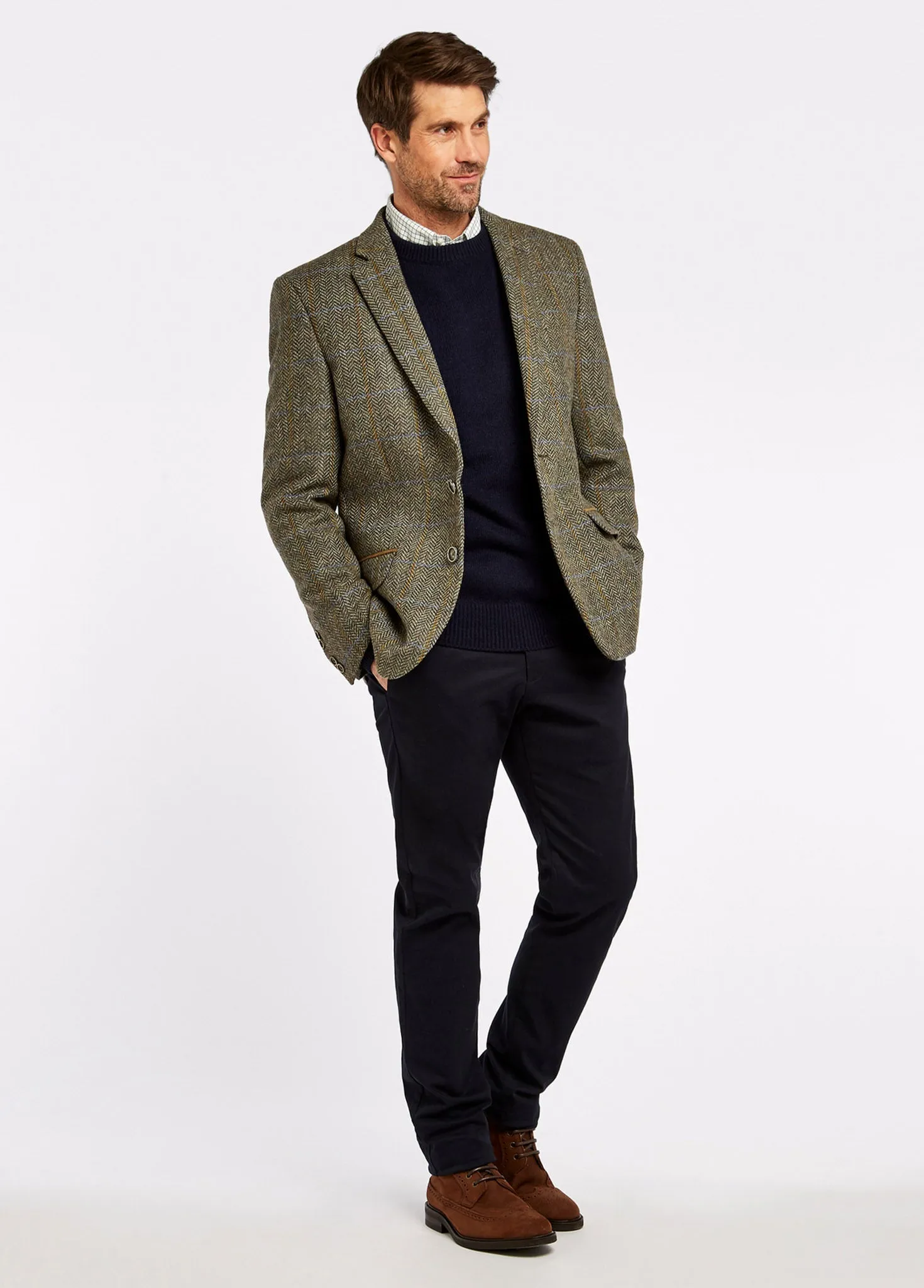 Rockville Tweed Jacket - Woodbine