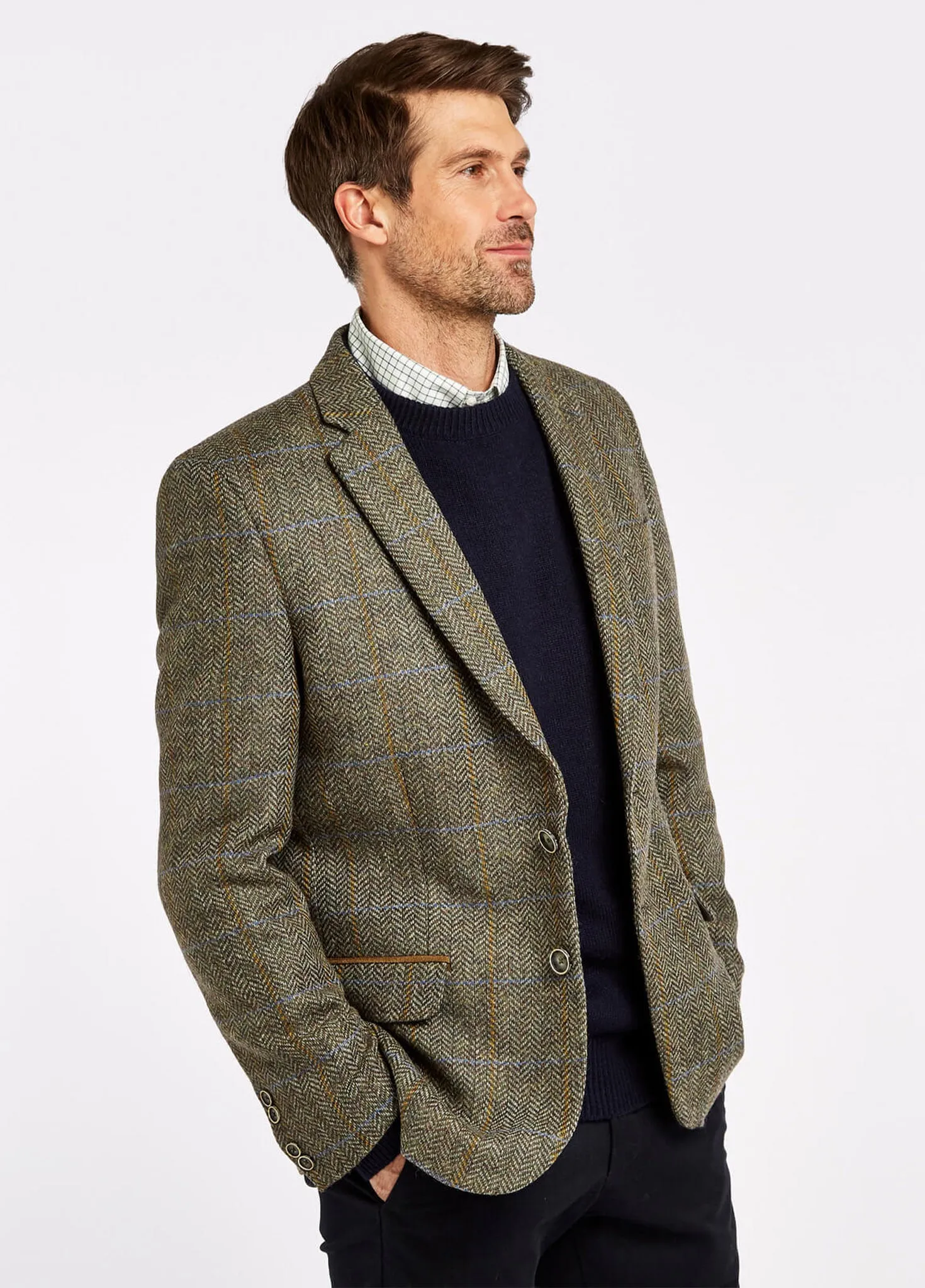 Rockville Tweed Jacket - Woodbine