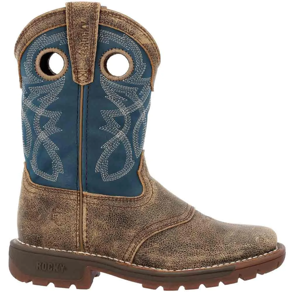 Rocky LTL Kids Legacy 32 RKW0409C WP Western Boots - Boys | Girls