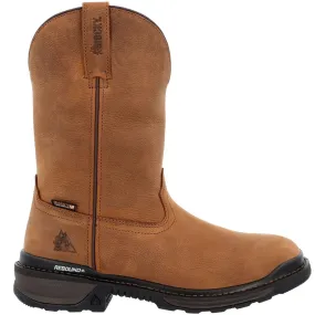 Rocky Rams Horn RKW0395 Mens 11 WP Western Non-Safety Toe Boots