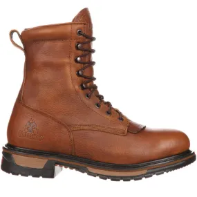 Rocky Ride Lacer Wp Western Non-Safety Toe Work Boots - Mens