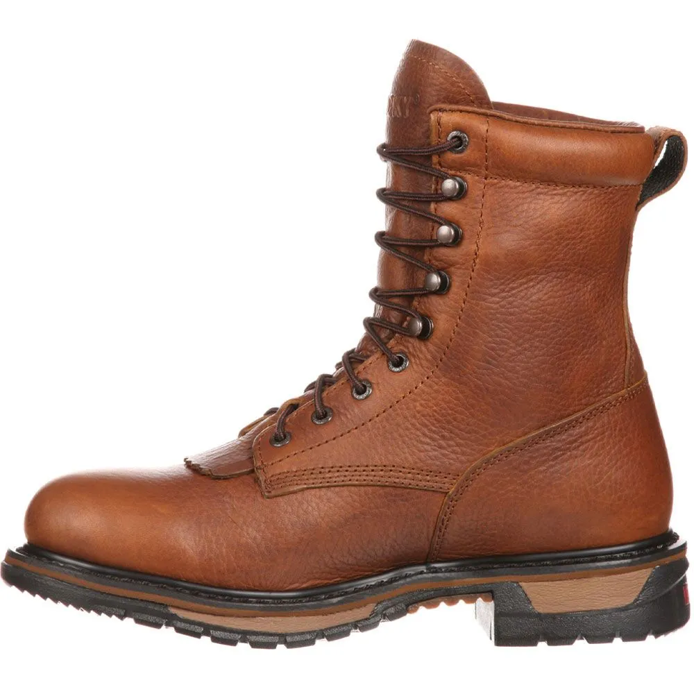 Rocky Ride Lacer Wp Western Non-Safety Toe Work Boots - Mens