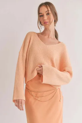 Sage the Label Julia V Neck Sweater