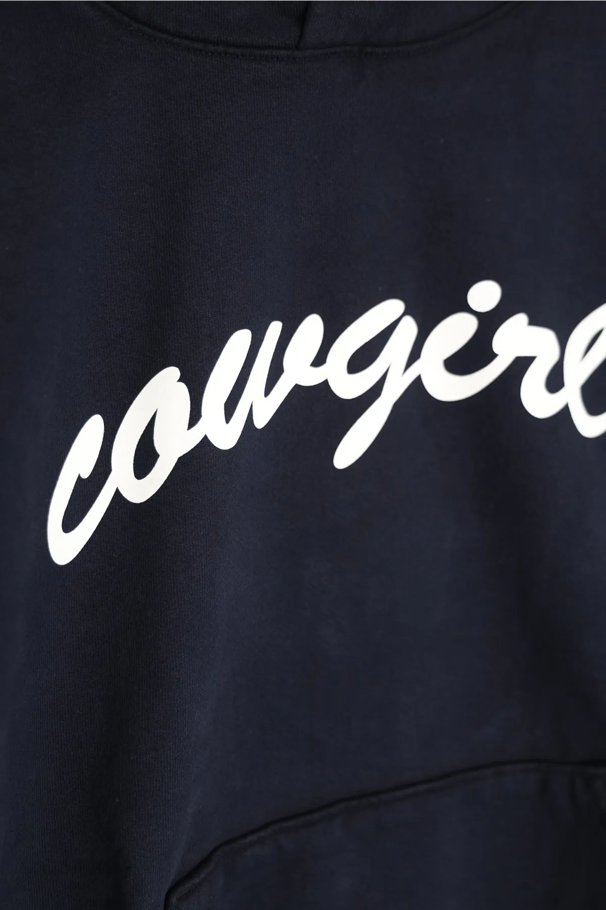 Script Hoodie - Navy