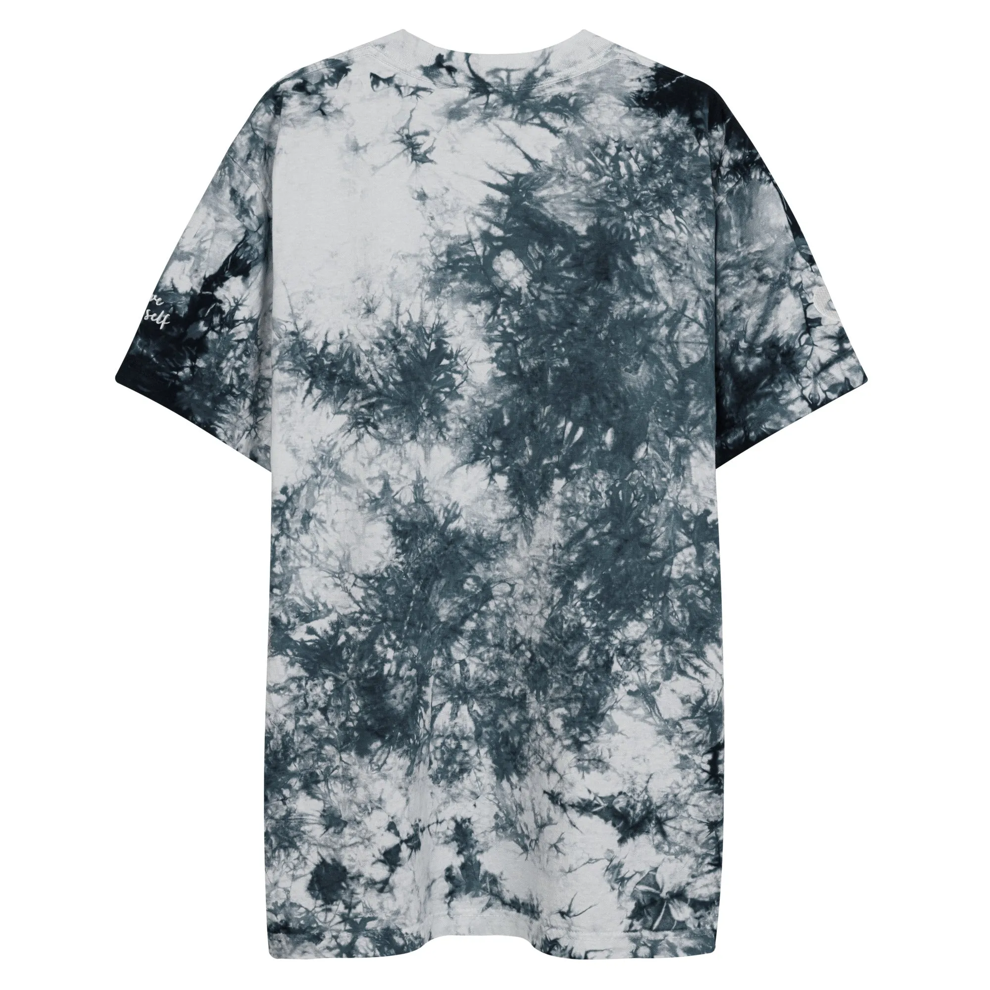 Self Love Oversized tie-dye t-shirt