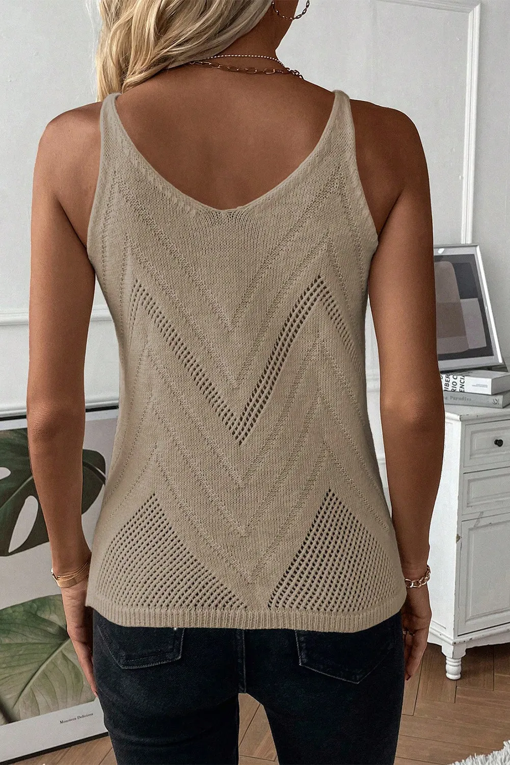 Sierra Knit Sweater Tank Top - 2 Colors