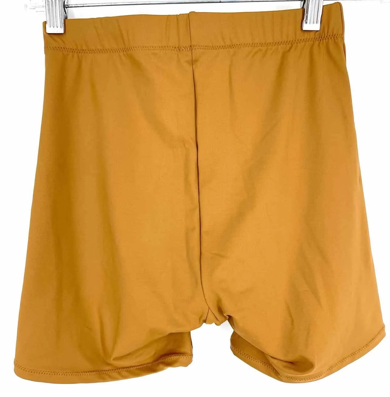 Skims Size XS Tan Solid Activewear Shorts