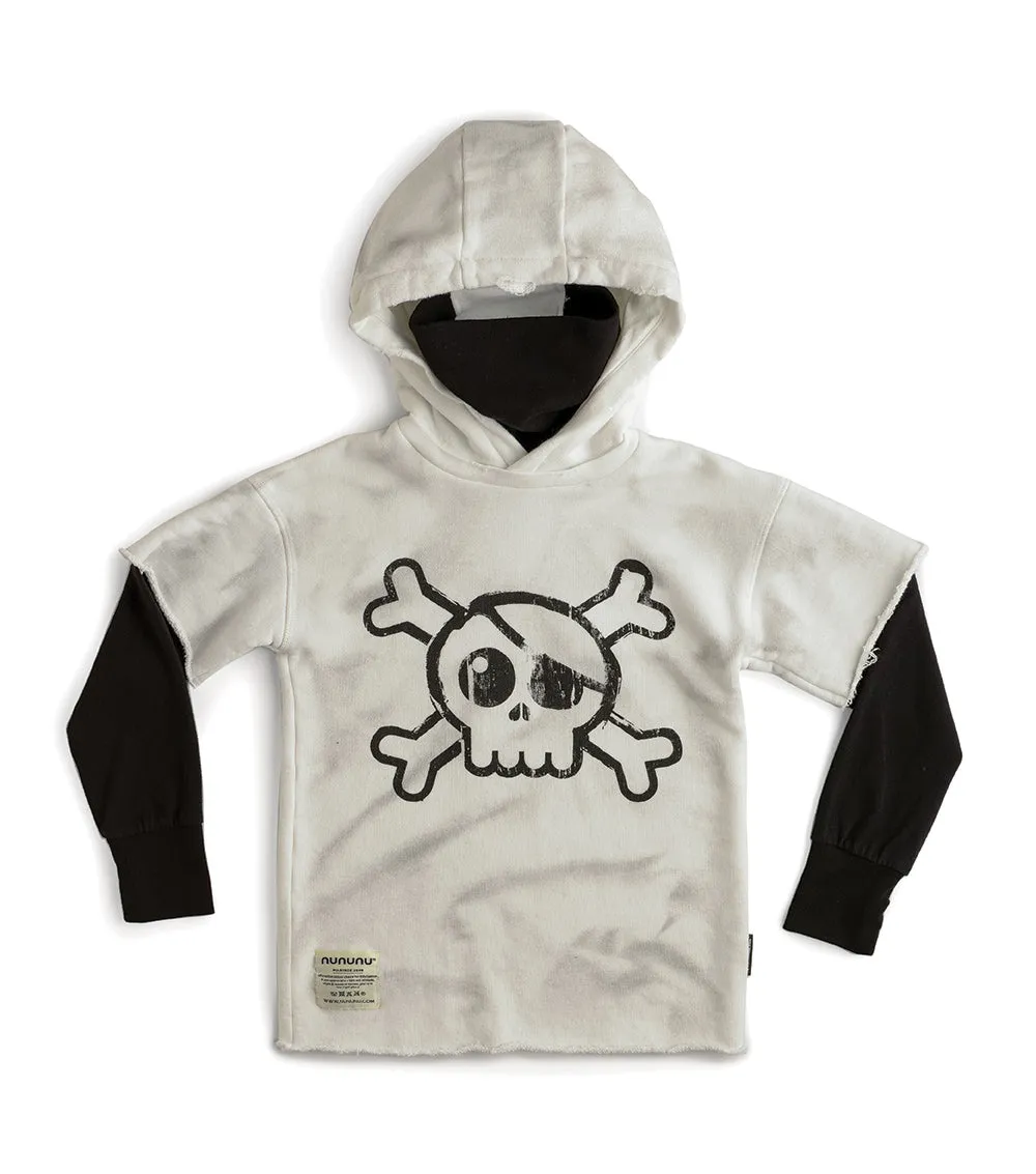 skull twofer ninja hoodie