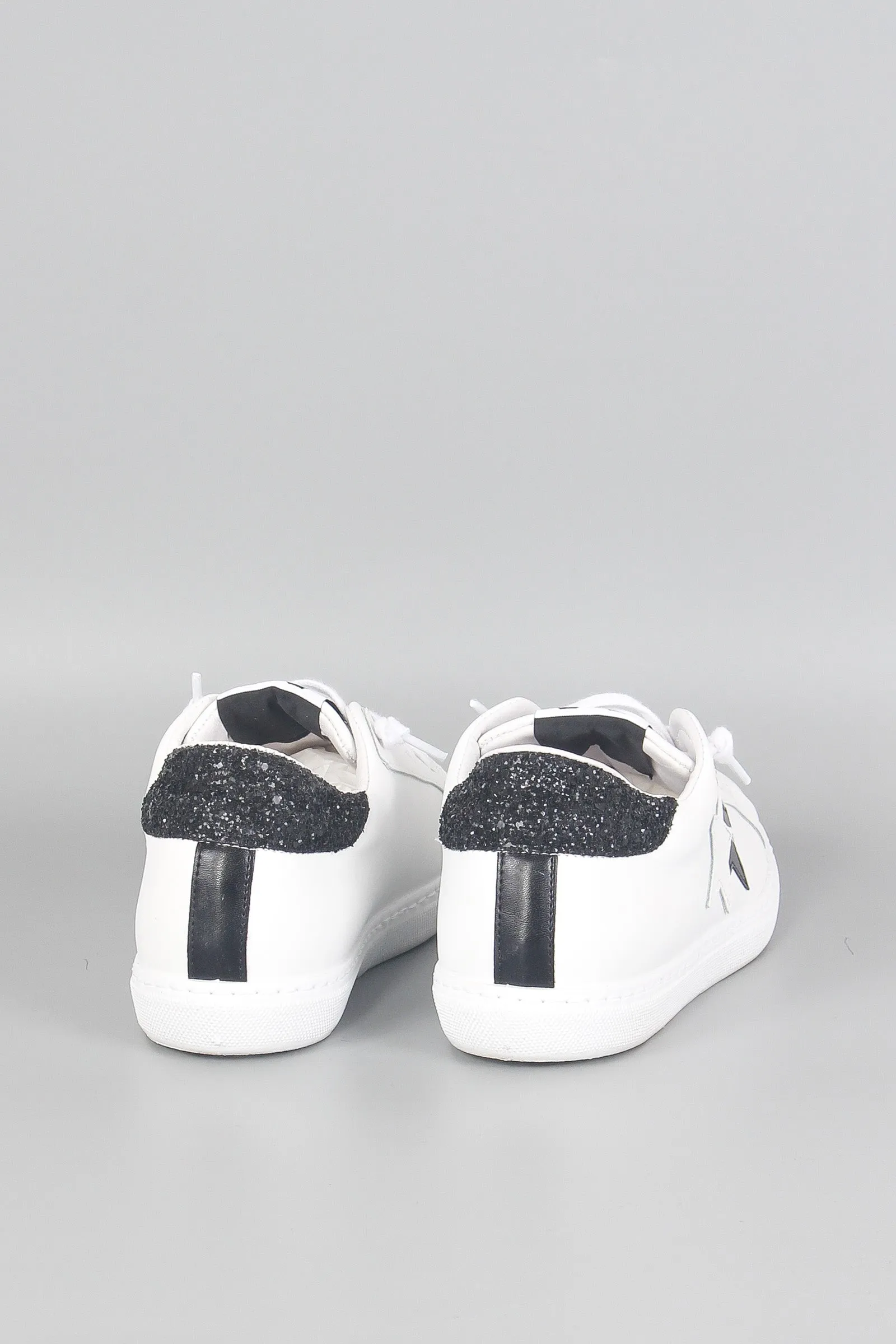 Sneaker One Star Glitter Bianco/nero